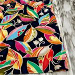 Talbots Tropical Pencil Skirt Faux Wrap Maximalist Bold Bloomcore Cotton Summer Photo 5