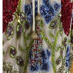 Jovani  NEW Size 0 Nude Multi Beaded Style 25855 Sleeveless Mini Cocktail Dress Photo 11