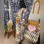 Topshop Women’s  Short Sleeve Tiger and Camo Print Shift Dress Spring Vacay Sz L Photo 10