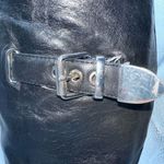 Marc Fisher  Women's Black Misty Leather Knee High Riding Boots Photo 6