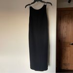 Rag and Bone  Slinky Division Open Back High Neck Chic Midi Dress Black 2 Photo 4