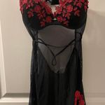 black sheer slip dress Size M Photo 1