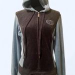 Ecko Red Vintage Y2K velour hoodie dress Size Medium Gray Photo 5