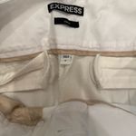 EXPRESS Editor White Capri Pants Women’s Size 6 Photo 2