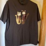 Gildan Brown Cat Apparel for Feline Lovers Photo 0