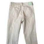 AG Adriano Goldschmied Isabelle High Rise Straight Crop Jeans | Pale Pink | 28 Photo 3