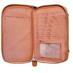 Light Pink Gingham Crossbody Wallet Photo 5