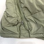 Free People  Side Zip & Snap Parka Teddy Lined Hood Sage XS Photo 7