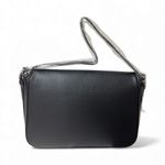 Christian LaCroix   Black Shoulder Bag with Silver Detail Photo 1