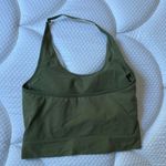 Auden Halter top Sports Bra Green Size XL Photo 2