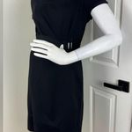 White House | Black Market  Black Sheath Midi Dress. A31 Photo 1