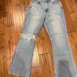 American Eagle  Jeans Flare High-Rise Ripped Photo 0