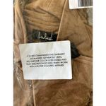 Lulus  Wild at Heart Tan Vegan Suede Moto Jacket S NWT Photo 5