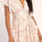 Storia  Floral Dress Ruffle Photo 0