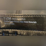 Franco Sarto Black Leather Cecily Riding Boots with Silver Buckle Size 7.5 Photo 6