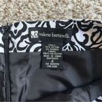 Valerie Bertinelli 🦋  Black White Mini Skirt Size 6 Formal Casual Preppy Photo 1