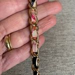 Bebe women's kimberly floral black small crossbody bag clutch gold hardware Photo 8