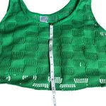 Wild Fable Green Crochet Halter Top Cover up Photo 4