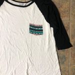 Zumiez Empyre Empyre Baseball Tee With Tribal Print Photo 2