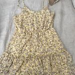 Altar'd State Yellow Floral Dress Photo 0