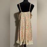 EUC Cabernet Yellow and Pink Floral Sleep Dress size large Photo 2