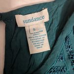 Sundance  Turquoise High Neck Sleeveless Top  Small Photo 4