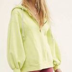Free People Lime Quarter Zip Photo 0