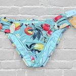 Kona Sol Womens Small Double Tab Medium Coverage Hipster Bikini Bottom Beachwear Photo 1