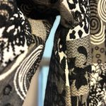 Dress Barn Womens 3X Black White Long Sleeved Open Front Casual Patchwork Jacket Photo 5