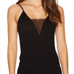 Free People Intimately Mesh Panel Ribbed Compression Cami Top Large Photo 0