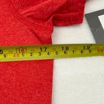 Champion Wisconsin Badgers NCAA Football Red  Short Sleeve College Shirt Women M Photo 6