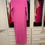 SKIMS BNWOT  Fits Everybody Crew Neck Maxi Long Dress Neon Orchid 2X Photo 3