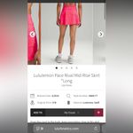 Lululemon  Pace Rival Mid-Rise Skirt *Long
Lip Gloss
Size 6 Photo 6