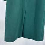 Donnybrook Women's green 12 wool Trench Coat cuffs sleeve vintage winter warm Photo 11