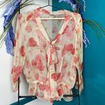 Haute Hippie  Rose 100% Silk Blouse Size Small Photo 0