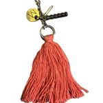 Maison Scotch  tassel necklace antique gold charms M 24" long Photo 1