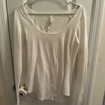 Lululemon LONG SLEEVE WHITE TEE SIZE 6 Photo 0
