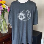 Comfy Oversized Boyfriend Tee Dark Gray Size XL Photo 0