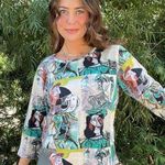 Free People Vintage Y2K Graphic 3/4 Sleeve Top L by Take Two Clothing Co Photo 0