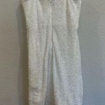 La Femme Strapless Stretch Sequin Cocktail Dress w/a Ruffle Detail on the Skirt Photo 2