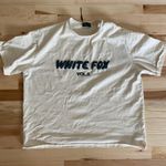 White Fox Boutique white fox oversized tee Photo 0
