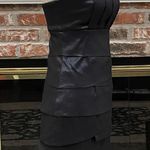 Max and Cleo black satin layered minidress / 6 / Excellent condition Photo 9