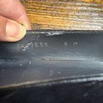 Stuart Weitzman Pointed Toe Low Heel Pumps Black Leather with Bow Accent size 8 Photo 8