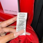 Avec Les Filles Rosette Red Off-the-Shoulder Velvet Minidress Photo 9