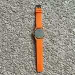 Geneva Platinum women’s vintage orange/silver crystal‎ adjustable bracelet watch Orange Photo 5