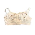 Bali Vintage 34D Embroidered Underwire Bra Ivory Floral Eyelet Lace Romantic Lingeri Photo 2