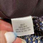 Sea New York Purple/Multi Silk Flounce Jumpsuit Size 2 Photo 10