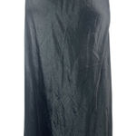 Aritzia  Babaton Women's Black Silky Satin Midi Maxi Flare A-Line Slip Skirt Sz 8 Photo 0