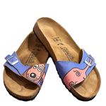 Birkenstock  Birkies Women’s Blue Dog Sandals Sz 38 /8 Photo 1