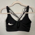 prAna  Women S Black Everyday Sports Bra Padded UPF 50 Stretch Gorpcore Athletic Photo 3